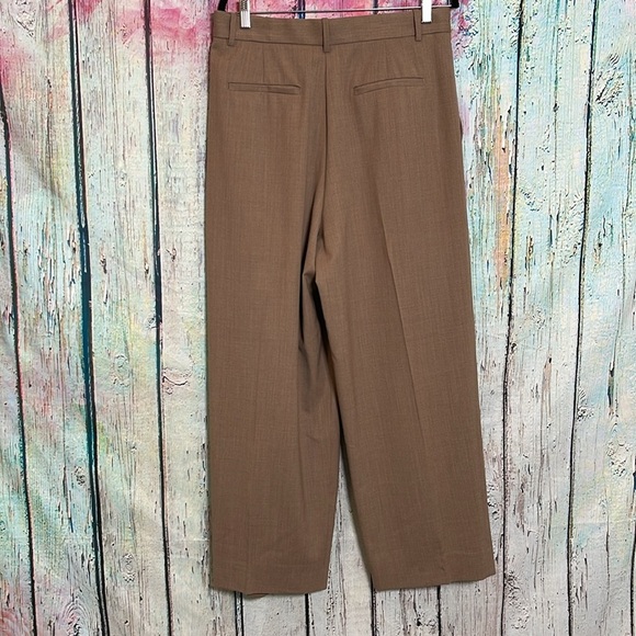 Banana Republic 10p Brown Wide-Leg Trousers - Picture 2 of 4